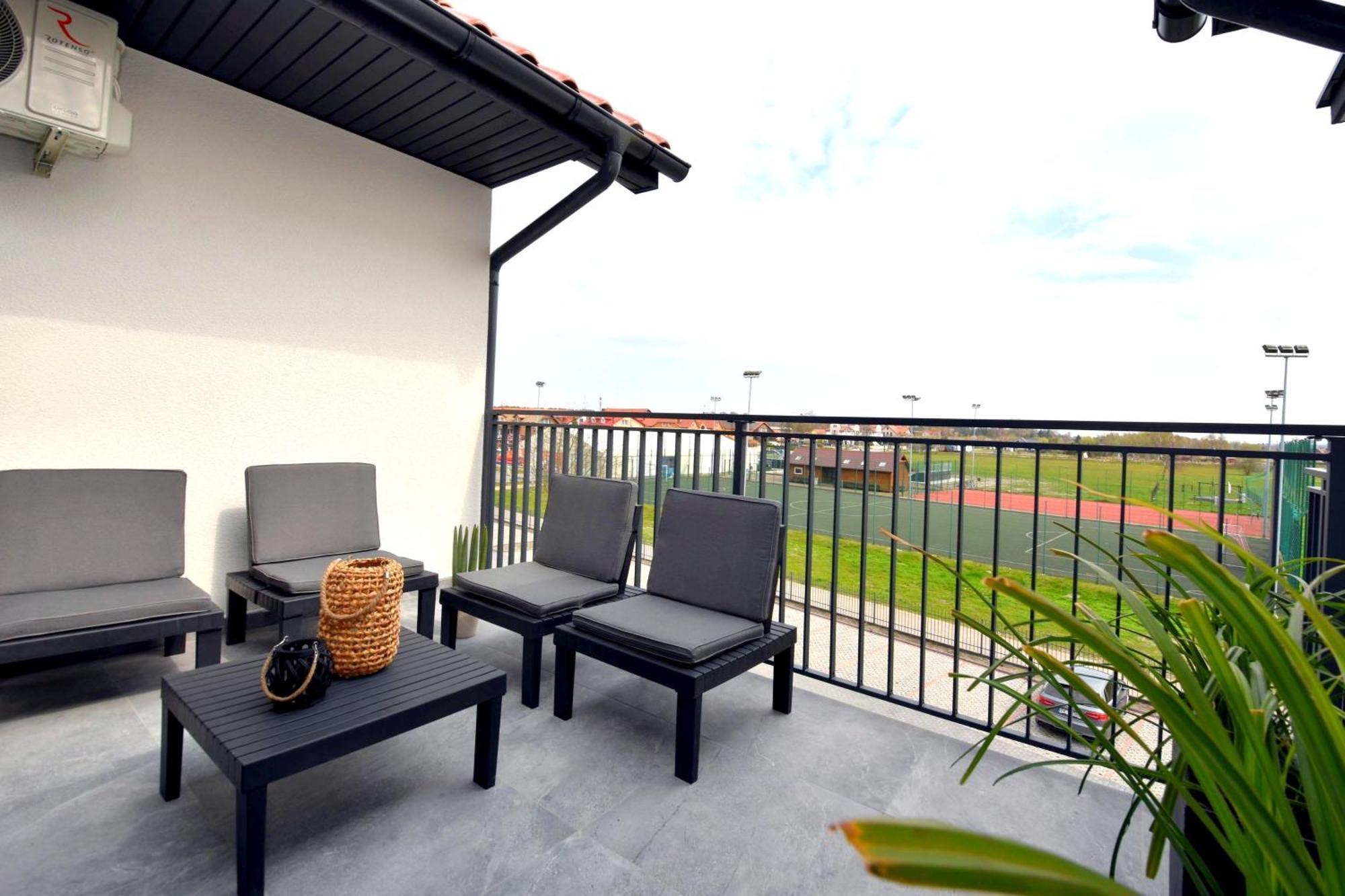 Apartamenty Blanca Леба Экстерьер фото